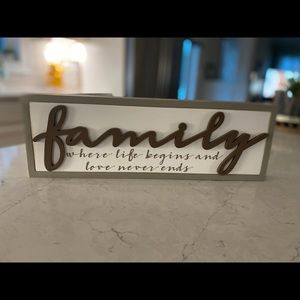 Paper store wooden sign